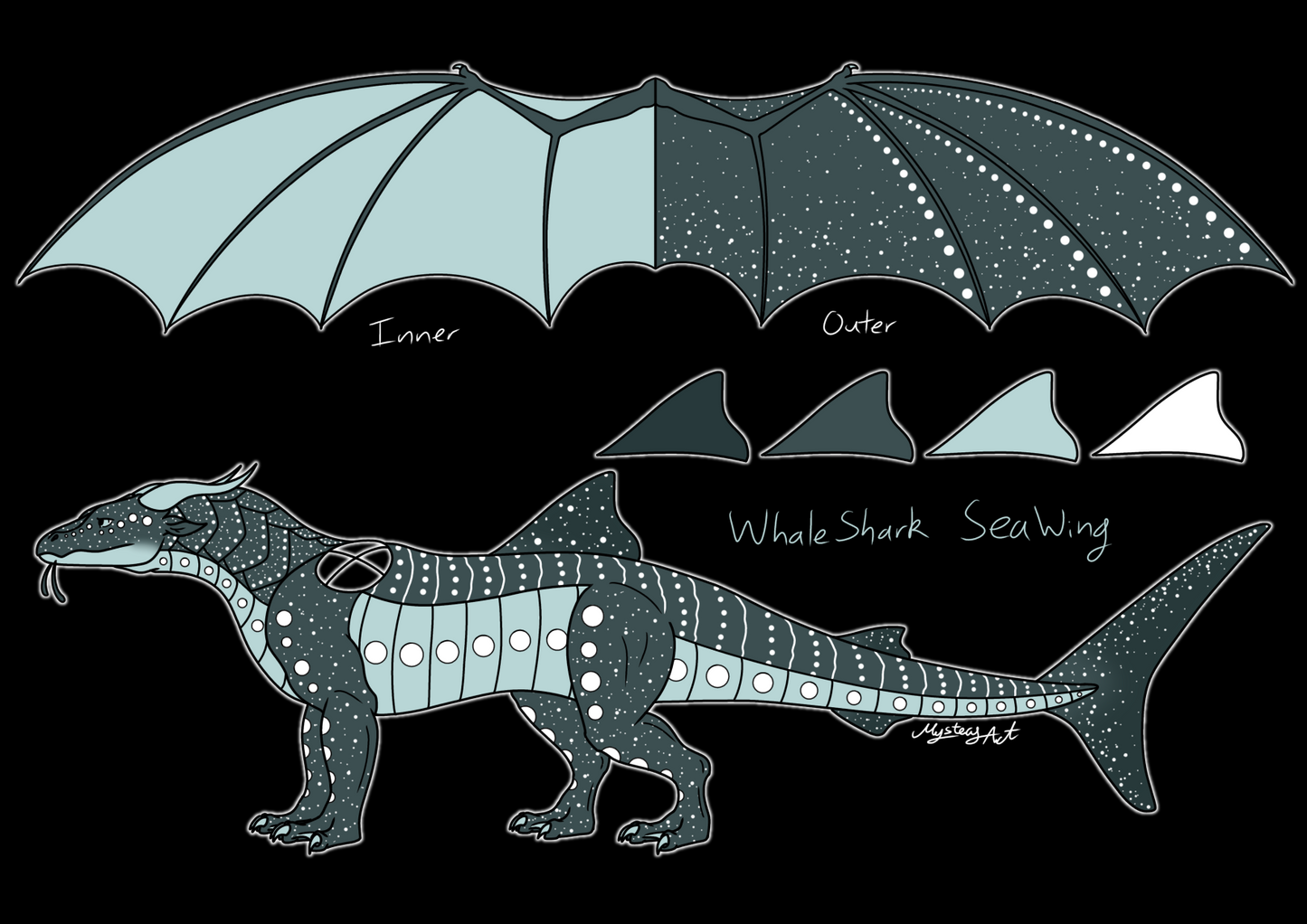 Wings of Fire Whale Shark SeaWing Adopt