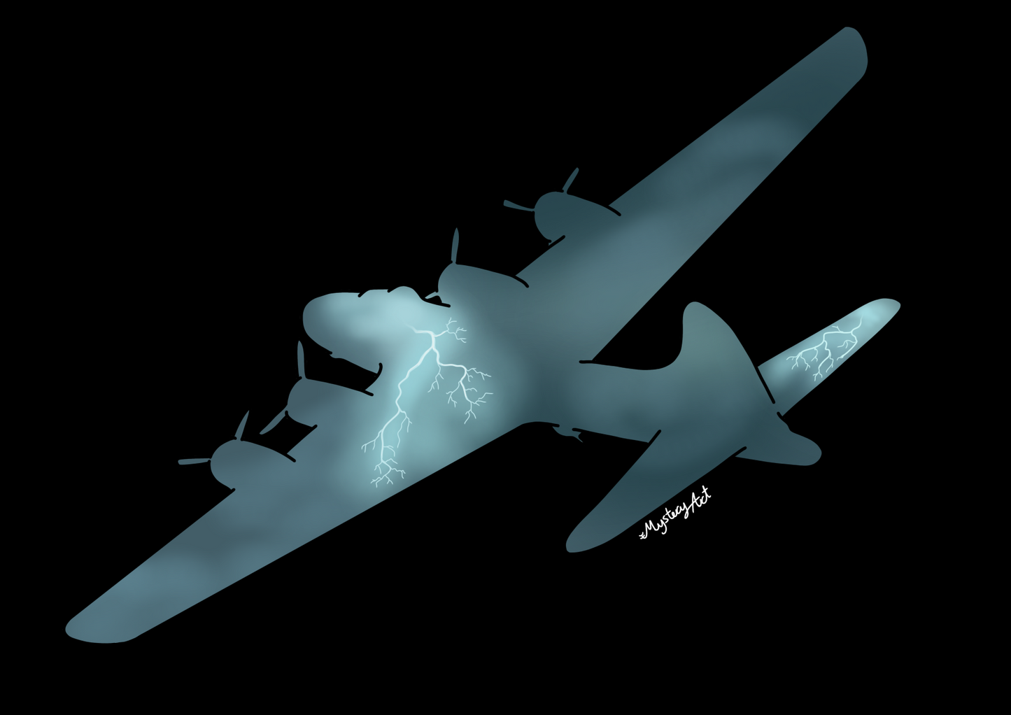 B-17 Silhouette