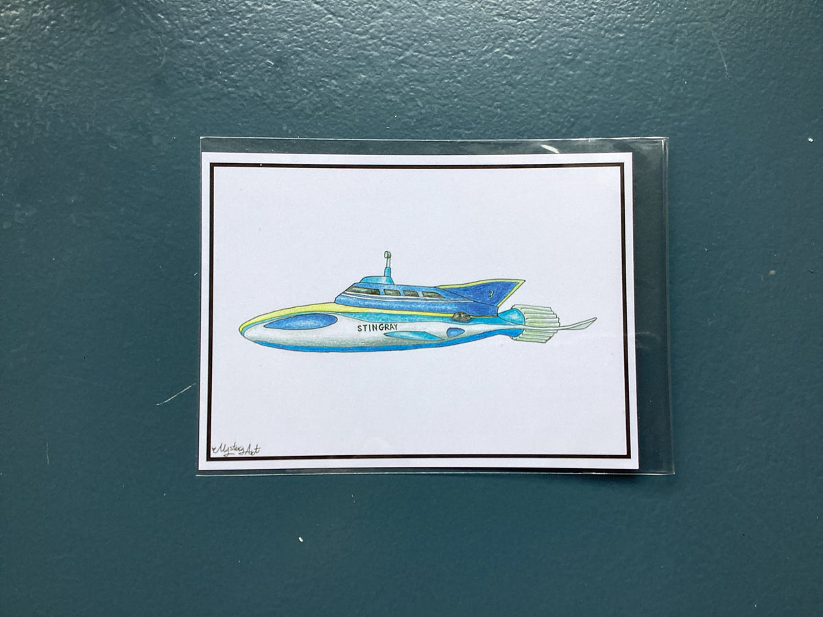 Stingray Mini Print Commission